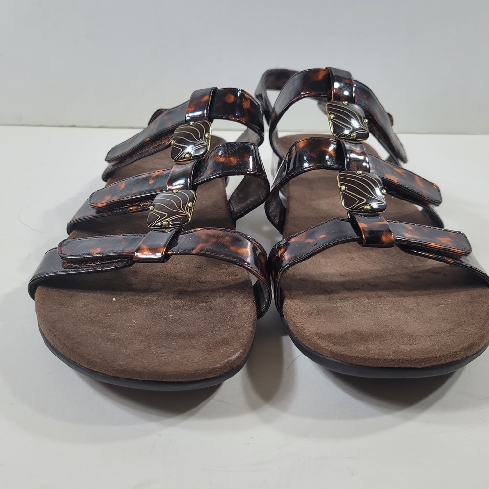 Vionic 44amber Women's Tortoise Shell Strappy Wom… - image 7